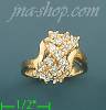 14K Gold Ladies' CZ Ring