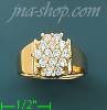 14K Gold Ladies' CZ Ring