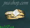 14K Gold Ladies' CZ Ring