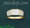 14K Gold Ladies' CZ Ring