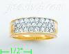 14K Gold Ladies' CZ Ring