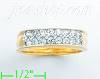 14K Gold Ladies' CZ Ring