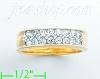 14K Gold Ladies' CZ Ring