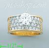 14K Gold Ladies' CZ Ring