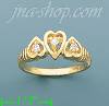 14K Gold Polished Ladies' CZ Ring