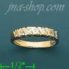 14K Gold Polished Ladies' CZ Ring