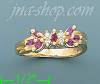 14K Gold Polished Ladies' CZ Ring