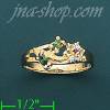 14K Gold Polished Ladies' CZ Ring