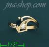 14K Gold Polished Ladies' CZ Ring