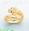 14K Gold Polished Ladies' CZ Ring