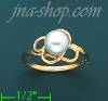 14K Gold Polished Ladies' CZ Ring