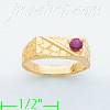 14K Gold Baby CZ Ring