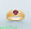 14K Gold Baby CZ Ring