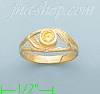 14K Gold Baby CZ Ring