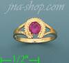 14K Gold Baby CZ Ring