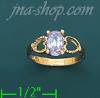 14K Gold Baby CZ Ring