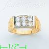 14K Gold Baby CZ Ring