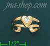 14K Gold Toe Ring