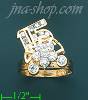 14K Gold Ladies' Motion Ring