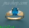 14K Gold Ladies' CZ Ring