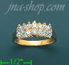 14K Gold Ladies' CZ Ring