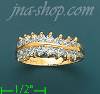 14K Gold Ladies' CZ Ring