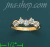 14K Gold Ladies' CZ Ring