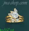 14K Gold Ladies' CZ Ring