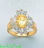 14K Gold Ladies' CZ Ring