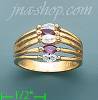 14K Gold Ladies' CZ Ring