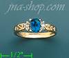 14K Gold Ladies' CZ Ring