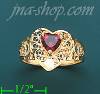 14K Gold Ladies' CZ Ring