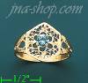 14K Gold Ladies' CZ Ring