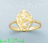 14K Gold Ladies' CZ Ring