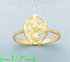 14K Gold Ladies' CZ Ring