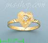 14K Gold Ladies' CZ Ring