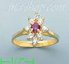 14K Gold Ladies' CZ Ring