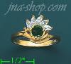 14K Gold Ladies' CZ Ring