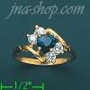 14K Gold Ladies' CZ Ring