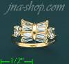 14K Gold Ladies' CZ Ring