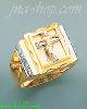 14K Gold Men's Ring