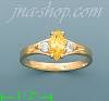 14K Gold Ladies' CZ Ring