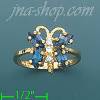 14K Gold Ladies' CZ Ring