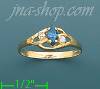 14K Gold Ladies' CZ Ring