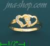 14K Gold Ladies' CZ Ring