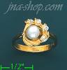 14K Gold Ladies' CZ Ring