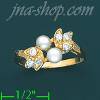 14K Gold Ladies' CZ Ring