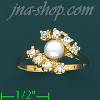 14K Gold Ladies' CZ Ring