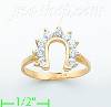 14K Gold Ladies' CZ Ring