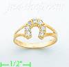 14K Gold Ladies' CZ Ring